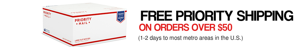 Free Priority Shipping